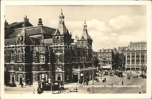 Amsterdam Niederlande Leidscheplein Stadsschouwburg Kat. Amsterdam