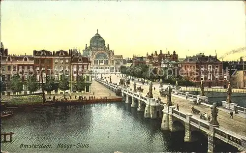 Amsterdam Niederlande Hooge Sluis Kat. Amsterdam