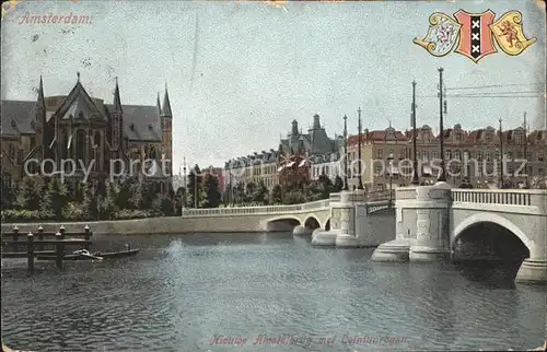 Amsterdam Niederlande Amstelbrug  Kat. Amsterdam