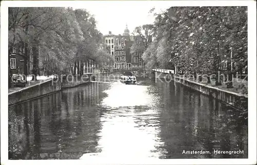 Amsterdam Niederlande Herengracht Kat. Amsterdam