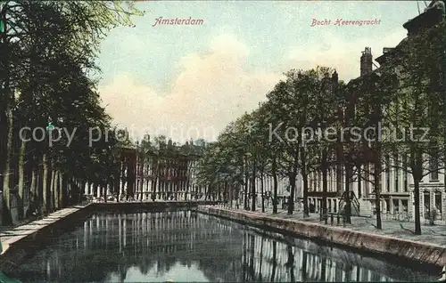 Amsterdam Niederlande Bocht Heerengracht Kat. Amsterdam