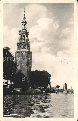 Amsterdam Niederlande Montelsbaanstoren Kat. Amsterdam