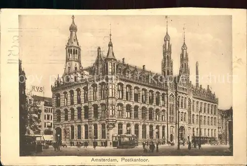 Amsterdam Niederlande Postkantoor Kat. Amsterdam