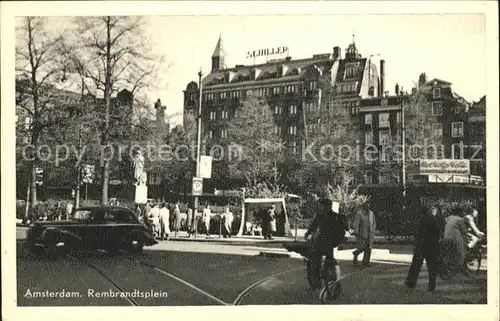 Amsterdam Niederlande Rembrandtsplein Kat. Amsterdam