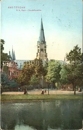 Amsterdam Niederlande Kerk Vondelkwartier Kat. Amsterdam