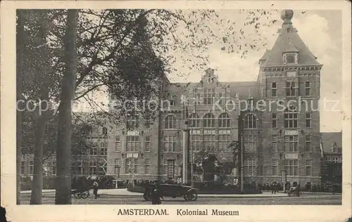 Amsterdam Niederlande Koloniaal Museum Kat. Amsterdam