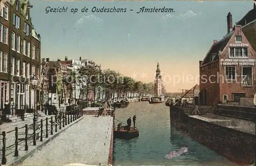 Amsterdam Niederlande Oudeschans Kat. Amsterdam