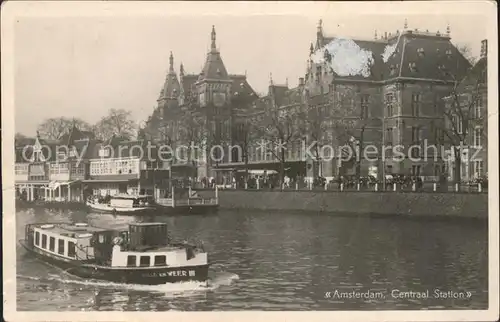 Amsterdam Niederlande Centraal Station Kat. Amsterdam