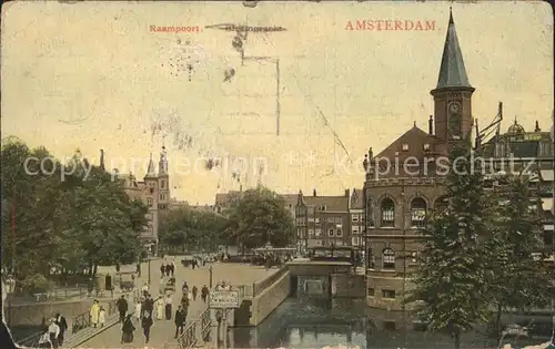 Amsterdam Niederlande Raampoort Kat. Amsterdam