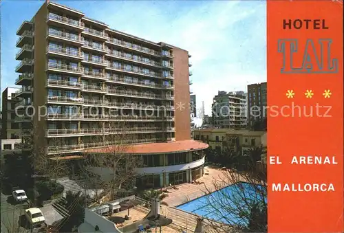 El Arenal Mallorca Hotel Tal Kat. S Arenal