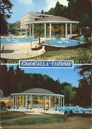 Baden Baden Caracalla Therme Kat. Baden Baden