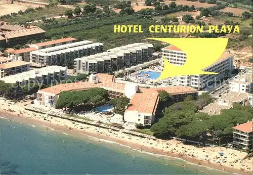 Tarragona Hotel Centurion Playa Fliegeraufnahme Kat. Costa Dorada Spanien