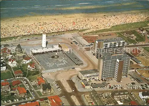 Noordwijk aan Zee  Fliegeraufnahme mit Strand Kat. Noordwijk