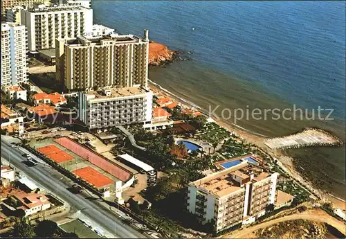 Benalmadena Costa Fliegeraufnahme Hotel Triton / Costa del Sol Occidental /Malaga