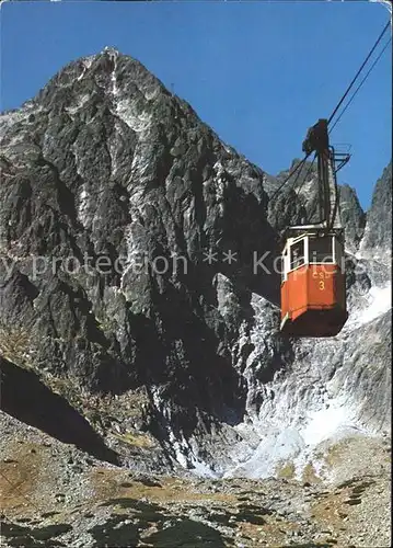 Hohe Tatra Seilbahn Horsky Hotel Kat. Slowakische Republik