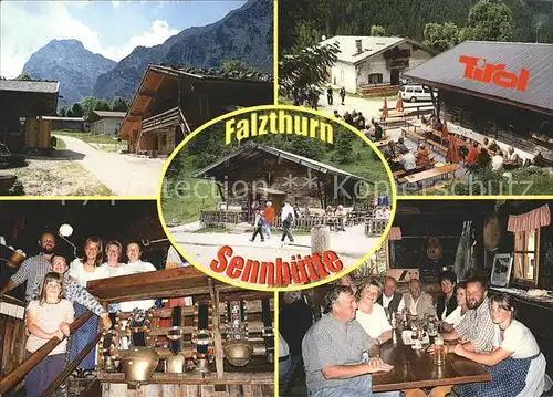 Pertisau Achensee Jausenstation Sennhuette Falzthurn / Eben am Achensee /Tiroler Unterland