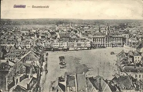 Cambrai Gesamtansicht Kat. Cambrai