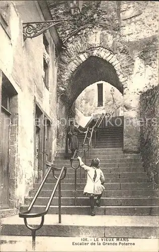 Le Vieux Mans Escalier de la Grande Poterne