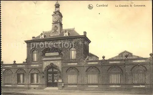 Cambrai Chambre de Commerce Kat. Cambrai
