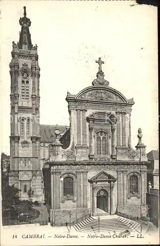 Cambrai Eglise Notre Dame Kat. Cambrai