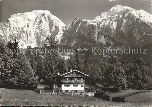 Schoenau Berchtesgaden Landhaus Sulzbergeck Kat. Berchtesgaden