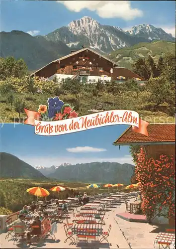 Neubichler Alm Untersberg Watzmann Lattengebirge Kat. Piding