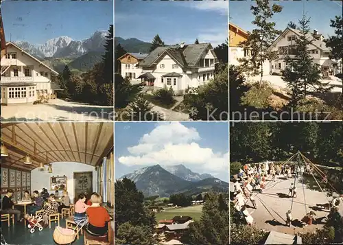 Schoenau Berchtesgaden Kinderheim Buchenhaus  Kat. Berchtesgaden