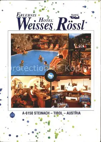 Steinach Tirol Hotel Weisses Roessl Kat. Oesterreich