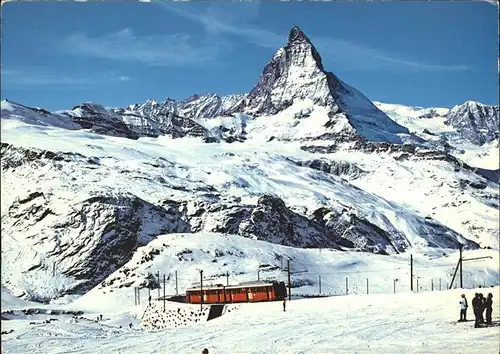 Zermatt VS Gornergratbahn Matterhorn Kat. Zermatt