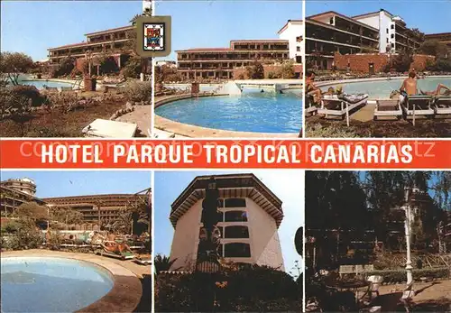Playa del Ingles Gran Canaria Hotel Parque Tropical Kat. San Bartolome de Tirajana