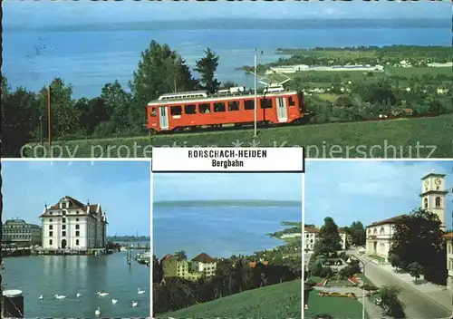 Rorschach Bodensee RorschachÂ–Heiden Bergbahn Altenrhein Wartensee  Kat. Rorschach