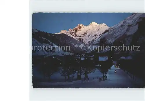 Kandersteg BE Bluelisalp am Abend Kat. Kandersteg