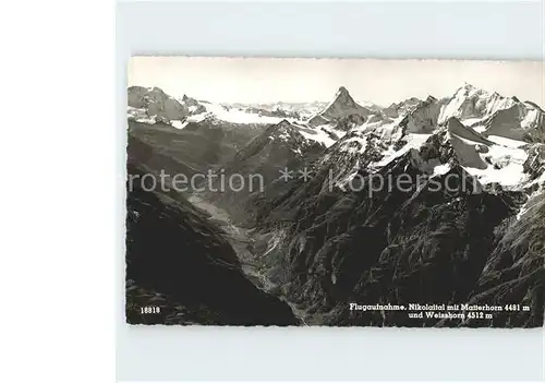 Matterhorn VS Weisshorn Nikolaital Kat. Matterhorn