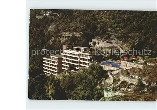 Ascona TI Hotel Casa Berno Fliegeraufnahme Kat. Ascona