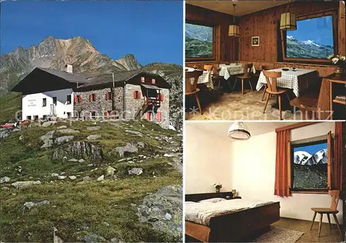 Suedtirol Pfitscherjochhaus Rifugio Passo Vizze  Kat. Italien