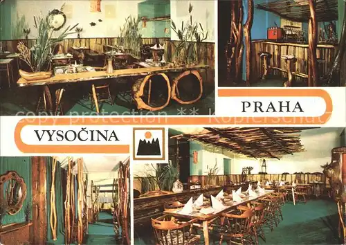 Praha Prahy Prague Restaurant Vysocina Kat. Praha
