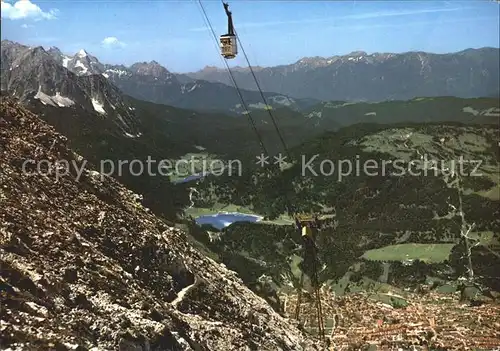 Karwendelbahn Mittenwald Lauter Ferchensee Kat. Schwaz