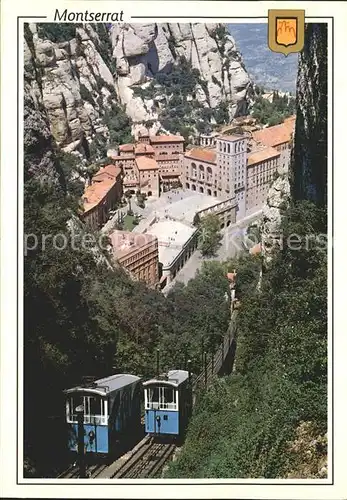 Montserrat Kloster St John Funicular Kat. Spanien