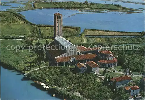 Torcello Fliegeraufnahme Kat. Insel Laguna Morta