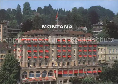 Luzern LU Hotel Montana  Kat. Luzern