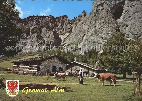 Pertisau Achensee Bewirtschaftete Alm Gramai Alm  / Eben am Achensee /Tiroler Unterland