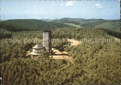 Hohe Bracht Aussichtsturm Kat. Lennestadt