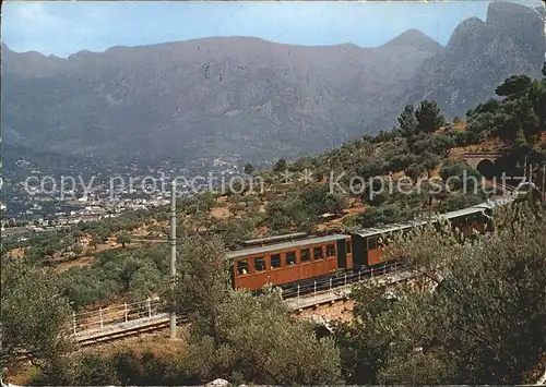 Mallorca Soller Eisenbahn Kat. Spanien