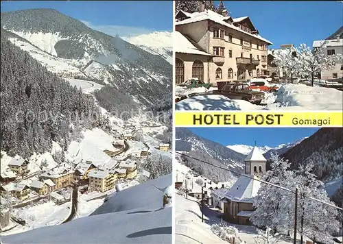 Stilfserjoch Hotel Post Gomagoi Kat. Italien