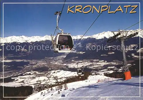 Bruneck Skigebiet Kronplatz Luftseilbahn Kat. Pustertal