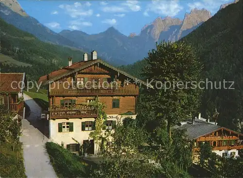Kufstein Tirol Alpengasthof Pfandlhof Kat. Kufstein