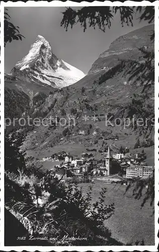 Zermatt VS mit Matterhorn Kat. Zermatt