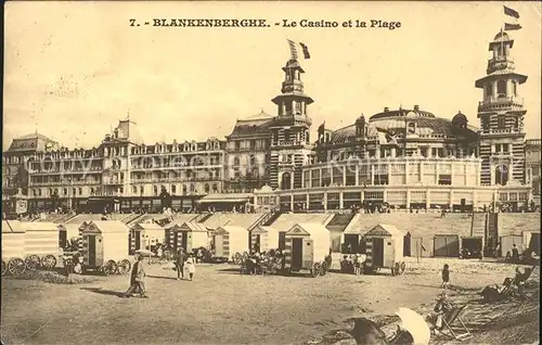 Blankenberghe Casino et Plage Kat. 