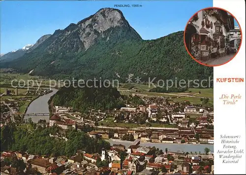 Kufstein Tirol Festung Auracher Loechl Kaisertal Kat. Kufstein