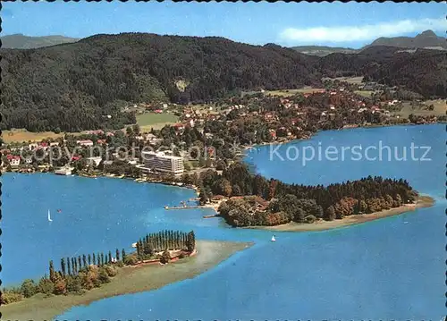 Poertschach Woerthersee Fliegeraufnahme /  /